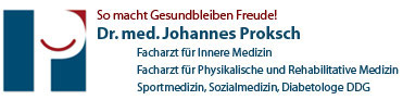Dr. med. Johannes Proksch- So macht Gesundbleiben Freude!